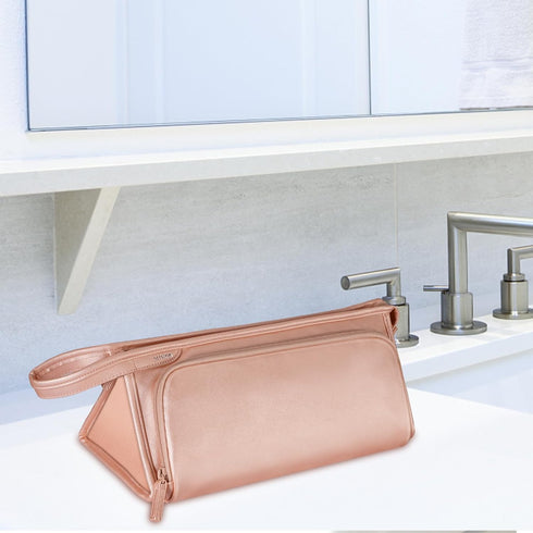 SITHON Travel Carrying Case for Dyson Airwrap Styler/Shark Speedstyle Flexstyle, PU Leather Water Resistant Storage Organizer Bag with Pocket for ...