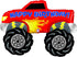 Monster Truck Party Supplies 3rd Birthday Balloon Bouquet Decorations...