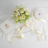 MEEDEE Ivory Satin Ribbon 1-1/2 Inch Ivory Ribbon Lux Satin Double Faced Satin Ribbon by 50 Yards Ivory Beige Polyester Satin Ribbon for Crafts, S...