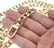 HAHIYO Purse Chain - 55.1 Inch Gold Strap for Shoulder, Cross Body, Sling, Handbag & Clutch - Comfortable Flat 0.4' Wide, 2.4mm Thick Metal - 1 Pa...