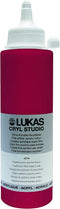 LUKAS CRYL Studio Artists Paint High Pigment Concentration Paint - 250 ml Bottle - Cadmium Red Deep Hue...