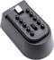 Exterior Outdoor Waterproof Hide Wall Mounted Key Safe Box - House use Key Storage Lock Box,Key Lock Box(Black)......
