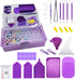 Diamond Painting Storage Containers Tools Accessories Kits with Shockproof Jars,DIY Diamond Art Tool Kits Craft Jewelry Bead Rhinestones Organizer...