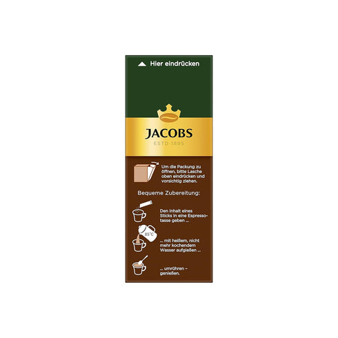 Jacobs Type Espresso Instant Ground Coffee, 25 Portions (Pack of 4)...