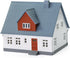 One Set N Scale 1:160 Model Village House Assembled Model Architectural Building Layout JZN02B...