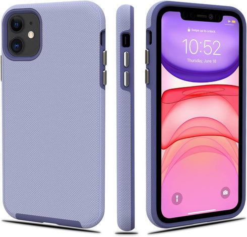 CellEver Heavy-Duty Case for iPhone 11 - Dual Layer, Military Grade Protection, Elevated Screen & Camera Protection, Slim, Shockproof Non-Slip Pho...