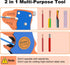 Automatic Wire Strippers 2 in 1 Wire Stripper and Cutter for Stripping Single or Multiple Strand Cables Auto Wire Stripper Tool 10-22 AWG...