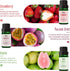 Fruit Essential Oils, MitFlor Premium Fragrance Oil for Candle Soap Making, 6x10ml, Summer Refreshing Diffuser Oil Scents, Guava, Strawberry, Pass...