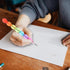 NUOBESTY 16pcs Stackable Pencils Colored Bead Pencils Rainbow Buildable Pencil Writing Drawing Pencils Stationery Supplies Party Favors Non-sharpe...