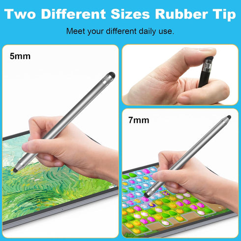 GUUGEI Stylus for Touchscreen,10-Pack Universal Compatibility Stylus Pens, Replaceable, Lightweight and Portable with High Precision for Tablets, ...