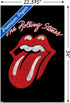 Trends International Rolling Stones-Classic Logo Premium Wall Poster, 22.375" x 34"...