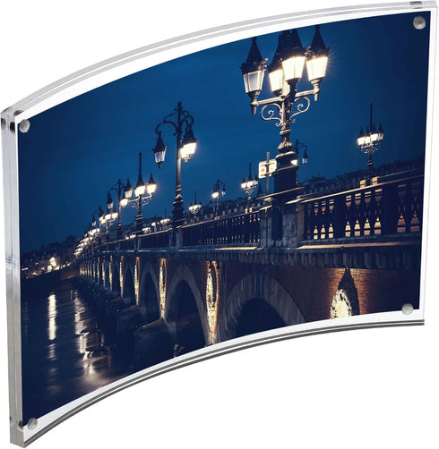 Curved Magnet Frame by Canetti-5x7 inch...