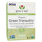 NOW Foods, Certified Organic Green Tranquility™ Tea, Decaf Green with Lemon Myrtle, Non-GMO, Premium Unbleached Tea Bags with No-Staples Design, 2...