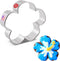 Luau Flower 3.5", Made in USA by Ann Clark...