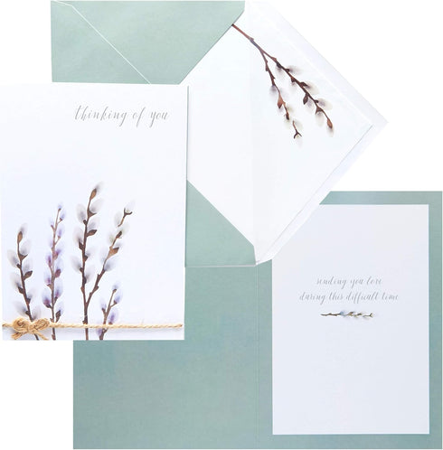 C.R. Gibson Handmade Sympathy Cards, Assorted 3pc, 5'' x 7''...