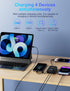 UYAYOHU Portable-Charger-Power-Bank - 16000mAh Battery Pack PD 30W Fast Charger Built-in Type-C and iOS Cables for iPhone, Samsung Galaxy, and Mos...