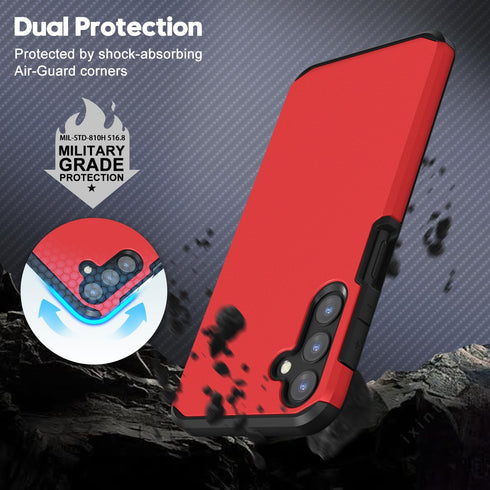 oakxco Slim Protective Case for Samsung Galaxy A13 5G, Military-Grade Soft Silicone Rubber & Hard Plastic, Heavy Duty Shockproof Bumper Dual Layer...