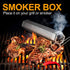 AYZA,Pellet Smoker Tube -12inchStainless Steel BBQ Wood Pellet for ColdHot Smoking,Works with All Grill or Smokers,Ideal Smoking Cheese,Fish,Beef,...