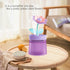 260ml Desk Portable Mini Humidifier Bedroom Cute, Personal USB Small Humidifier with Flower, Quiet, Cool Mist, Auto Off, Colorful Light,Top Fill A...