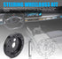 1 PC Car Steering Wheel Adapter Connector, Round Durable Metal Vehicle Steering Wheel Conversion Spacer for 6-hole to 3-hole, Universal Automotive...