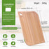 11.5"x 8" Small Bamboo Wood Cutting Board, Lightweight Wooden Fruit Cutting Board for Home....