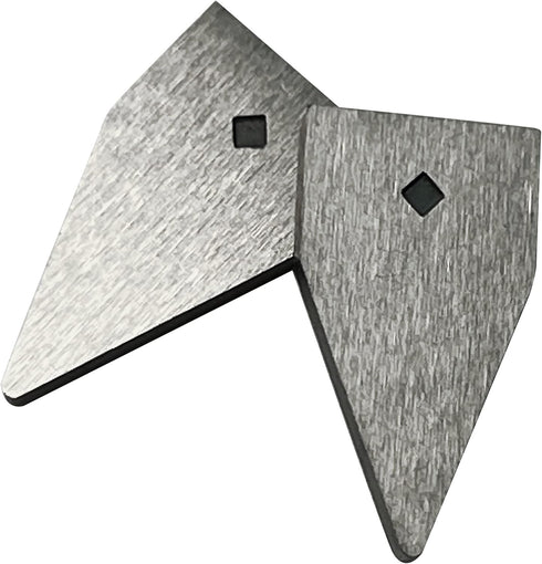 AccuSharp Knife Sharpener Blades, Tungsten Carbide Replacement Blades, 2 Pieces Reversible Replacement Blades, Industrial Sharpener Accessories...