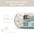 Lion Brand Yarn Hometown Yarn, Bulky Yarn, Yarn for Knitting and Crocheting, 1-Pack, Anchorage Ice...