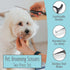 Dog Grooming Scissors, 2 Pack, Pet Scissors, Cuts Facial Hair and Body Fur, Stainless Steel with Safety Rounded Tips for a Painless, Smooth, and C...