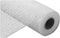 10 inch x 30 feet Deco Poly Mesh Ribbon - White with White Foil...