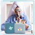 Zubebe 6 Pcs Preppy Patch Cute Makeup Bags Toiletry Bags Skincare Bag Chenille Letter Nylon Bag for Purse Small Zipper Cosmetic Makeup Pouch Prepp...
