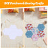 300Pcs Paper Quilting Templates English Paper Piecing DIY Patchwork Sewing Crafts...