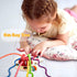 AiTuiTui Sensory Montessori Baby Toys 6 to 12 Months, Toddler Travel Toys for 1 2 Year Old Boy Girl Birthday Gifts, Soft Pull String Fidget Educat...