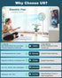 Remote Control Outlet, ELECTOP 15A/1500W, Wireless Outlet Power Switch, No Wire Long Range Electrical Switch Plug in On/Off for Lights, Fans, Chri...