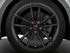 Biomar Labs 4 x Universal Wheel Centre Alloy Hub Center Caps Compatible with VW 3B7601171 / 6U7601171 Toxic Orange Black CV 58...