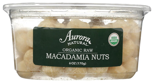 AURORA PRODUCTS Organic Raw Macadamia Nuts, 6 OZ...