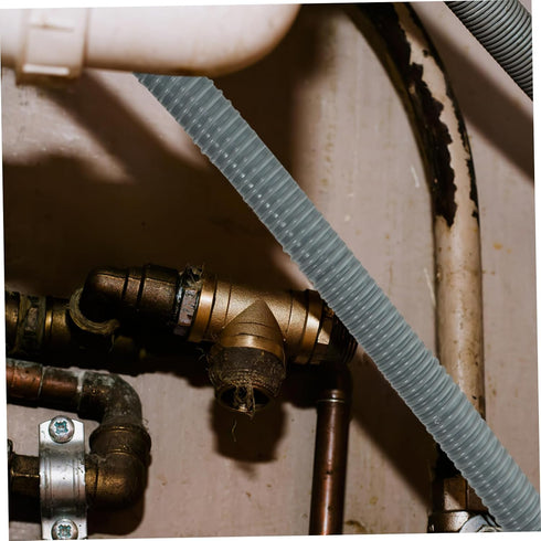 Sink connecting extension drain hose for washing machine water outlet hose drain tubing sink drain flexible hose flexible drain double head plasti...