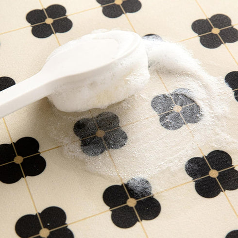GYORI Double-Sided Non-Slip Draining Mat with Imitation Tile Print for Coffee Machines and Countertops...