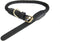 Alvalley Rope & Leather Dog Collar with Buckle - Heavy-Duty Pet Collars for Dogs - Soft Braided Collar for Training & Walking - Durable, Strong Po...