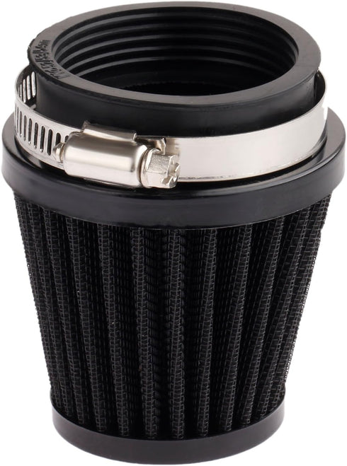 Mtsooning Air Intake Filter Pod, 54mm/2.12" Tapered Clamp-on Breather, Inlet Truck Cold Cone Cleaner Replacement for Motorcycle ATV Dirt Pit Bike ...
