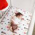 Crib Sheet, Breathable and Ultra Stretchy Crib Sheet for Standard Crib Mattress & Toddler Bed Mattress, Snug Fitted Crib Mattress Cover for Baby B...