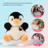 8" Penguin Stuffed Animals Plush, Cute Plushies for Animal Themed Parties Teacher Student Award, Animal Toys for Boys, Girls, Great for Nursery, R...