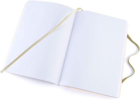 Pentalic 6" x 8" Pocket Sketchbook Traveler Journal, 160 Pages, Metallic Gold...