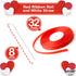 KatchOn Big Teddy Bear Balloons Set - 40 Inch, Pack of 13 | I Love You Balloons for Love, Anniversary, Romantic Special Night | Engagement Party D...
