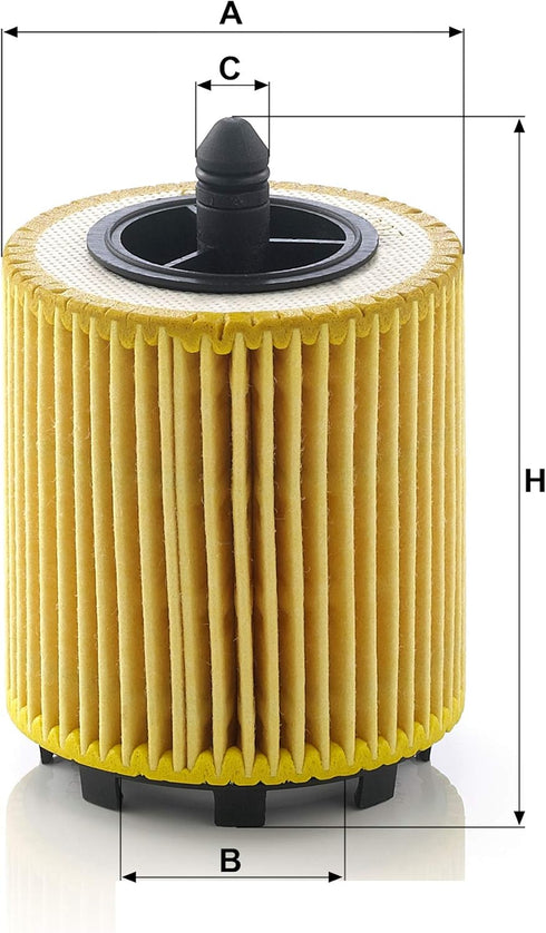 MANN-FILTER HU 6007 X Oil Filter - Cartridge...
