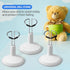 TOYANDONA 4 Pcs Action Figure Stand, Doll Stands Display Holder, Adjustable Doll Bracket Support for 6-8 Inches Dolls, Creative Bear Stand for Hom...