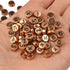 Letter Beads 1000pcs Acrylic Alphabet Letter Beads A-Z Letter for Jewelry Making (bg Rose Gold)...