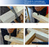Right Angle Chisel, Squaring Corner Chisel ChromeSteel TPR Handle, Timber Framing Corner Chisel and Quickly Square Up Rounded Corners for Woodwork...