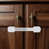 Child Proof Cabinet Locks - Cabinet Locks Baby Proofing with 3M Adhesives for Refrigerator, Oven, Cupboards, Toilet Seat - Adjustable,Easy Install...
