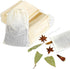 Spice Bags for Cooking, 30PCS Muslin Drawstring Soap Bags Reusable Empty Tea Bags for Loose Tea Sachet Bags Cheese Cloth Bags for Straining 3x4 In...