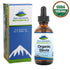 Pure Mountain Botanicals Organic Liquid Stevia Sweetener – Alcohol Free and Kosher Sweet Sugar Substitute Stevia Drops - 2oz Glass Bottle...